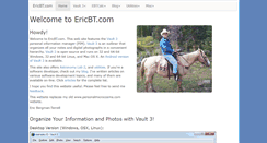 Desktop Screenshot of ericbt.com